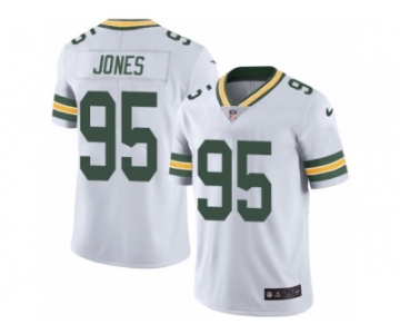 Youth Nike Green Bay Packers #95 Datone Jones Limited White Rush NFL Jersey