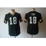 nike youth nfl jerseys green bay packers #18 cobb green[nike]