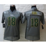 nike youth nfl jerseys green bay packers #18 randall cobb grey[nike vapor]