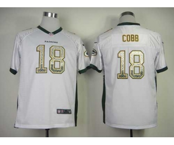 nike youth nfl jerseys green bay packers #18 randall cobb white[nike drift fashion]