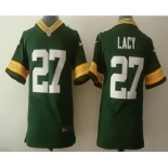 nike youth nfl jerseys green bay packers #27 lacy green[nike]