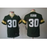 nike youth nfl jerseys green bay packers #30 john kuhn green[nike limited]