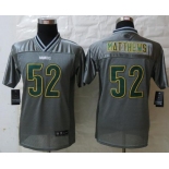 nike youth nfl jerseys green bay packers #52 clay matthews grey[nike vapor]