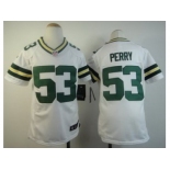 nike youth nfl jerseys green bay packers #53 perry white[nike]