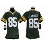 nike youth nfl jerseys green bay packers #85 jennings green[nike]