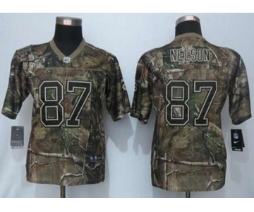 nike youth nfl jerseys green bay packers #87 nelson camo[nike]