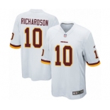 Men's Nike Washington Redskins #10 Paul Richardson Game White NFL Jersey