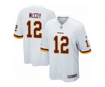 Men's Nike Washington Redskins #12 Colt McCoy Game White NFL Jersey