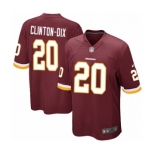 Men's Nike Washington Redskins #20 Ha Clinton-Dix Game Burgundy Red Team Color NFL Jersey