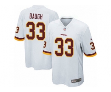 Men's Nike Washington Redskins #33 Sammy Baugh Game White NFL Jersey