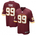 Men's Washington Redskins #99 Chase Young Game Red 2020 New Football Jersey