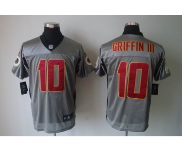 nike nfl jerseys washington redskins #10 griffin iii grey[nike shadow]