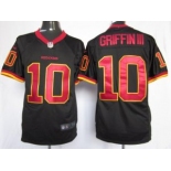 nike nfl jerseys washington redskins #10 griffiniii black [game]