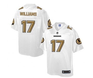 nike nfl jerseys washington redskins #17 williams Pro Line White[game]