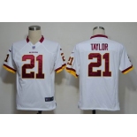 nike nfl jerseys washington redskins #21 sean taylor white[game]