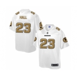 nike nfl jerseys washington redskins #23 hall Pro Line White[game]