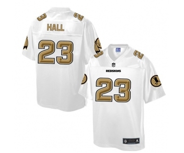 nike nfl jerseys washington redskins #23 hall Pro Line White[game]