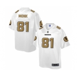 nike nfl jerseys washington redskins #81 monk Pro Line White[game]