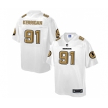 nike nfl jerseys washington redskins #91 kerrigan Pro Line White[game]