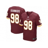 Men Nike Washington Redskins #98 Matthew Ioannidis Elite Burgundy Red Team Color NFL Jersey