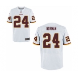 Men Washington Redskins #24 Josh Norman White Elite Jersey