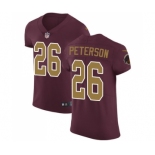 Men's Nike Washington Redskins #26 Adrian Peterson Burgundy Red Alternate Vapor Untouchable Elite Player NFL Jersey