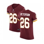 Men's Nike Washington Redskins #26 Adrian Peterson Burgundy Red Team Color Vapor Untouchable Elite Player NFL Jersey