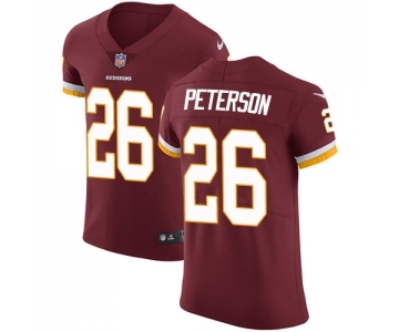 Men's Nike Washington Redskins #26 Adrian Peterson Burgundy Red Team Color Vapor Untouchable Elite Player NFL Jersey