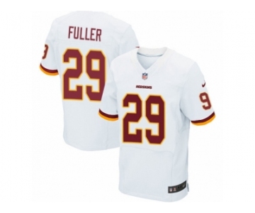 Men's Nike Washington Redskins #29 Kendall Fuller Elite White NFL Jersey