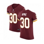 Men's Nike Washington Redskins #30 Troy Apke Burgundy Red Team Color Vapor Untouchable Elite Player NFL Jersey