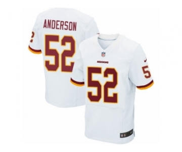 Men's Nike Washington Redskins #52 Ryan Anderson Elite White NFL Jersey