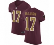 Men's Washington Redskins #17 Terry McLaurin Burgundy Red Alternate Vapor Untouchable Elite Player Football Jersey