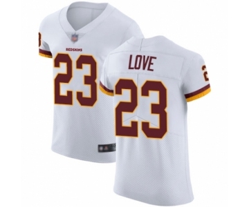 Men's Washington Redskins #23 Bryce Love White Vapor Untouchable Elite Player Football Jersey