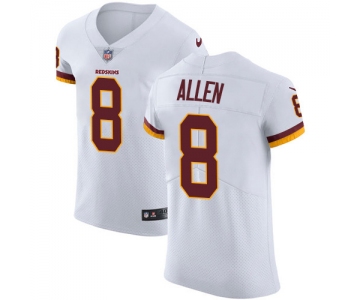 Nike Redskins #8 Kyle Allen White Men's Stitched NFL New Elite Jersey