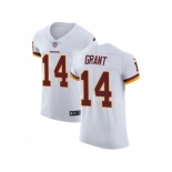 Nike Washington Redskins #14 Ryan Grant White Men Stitched NFL Vapor Untouchable Elite Jersey