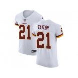 Nike Washington Redskins #21 Sean Taylor White Men Stitched NFL Vapor Untouchable Elite Jersey