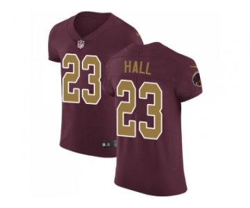 Nike Washington Redskins #23 DeAngelo Hall Burgundy Red Alternate Men Stitched NFL Vapor Untouchable Elite Jersey