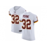 Nike Washington Redskins #32 Samaje Perine White Men Stitched NFL Vapor Untouchable Elite Jersey