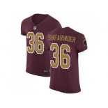 Nike Washington Redskins #36 D.J. Swearinger Burgundy Red Alternate Men Stitched NFL Vapor Untouchable Elite Jersey