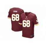 Nike Washington Redskins #68 Russ Grimm Burgundy Red Elite Jersey