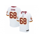 Nike Washington Redskins #68 Russ Grimm White Elite Jersey