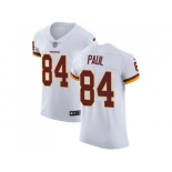 Nike Washington Redskins #84 Niles Paul White Men Stitched NFL Vapor Untouchable Elite Jersey