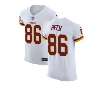 Nike Washington Redskins #86 Jordan Reed White Men Stitched NFL Vapor Untouchable Elite Jersey