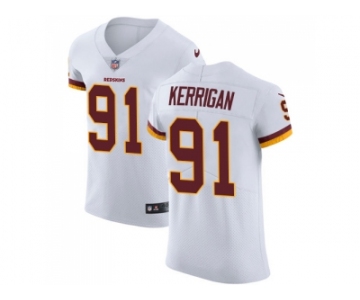 Nike Washington Redskins #91 Ryan Kerrigan White Men Stitched NFL Vapor Untouchable Elite Jersey