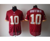 nike nfl jerseys washington redskins #10 griffin red[elite]