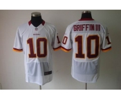 nike nfl jerseys washington redskins #10 griffin white[elite]