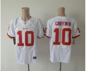 nike nfl jerseys washington redskins #10 griffin white[new elite]