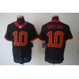 nike nfl jerseys washington redskins #10 griffiniii black[Elite]