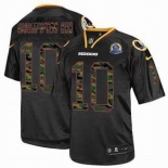 nike nfl jerseys washington redskins #10 griffiniii black[camo fashion Elite 50th Patch]