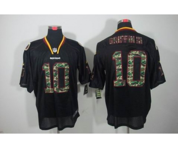 nike nfl jerseys washington redskins #10 griffiniii black[camo fashion Elite]